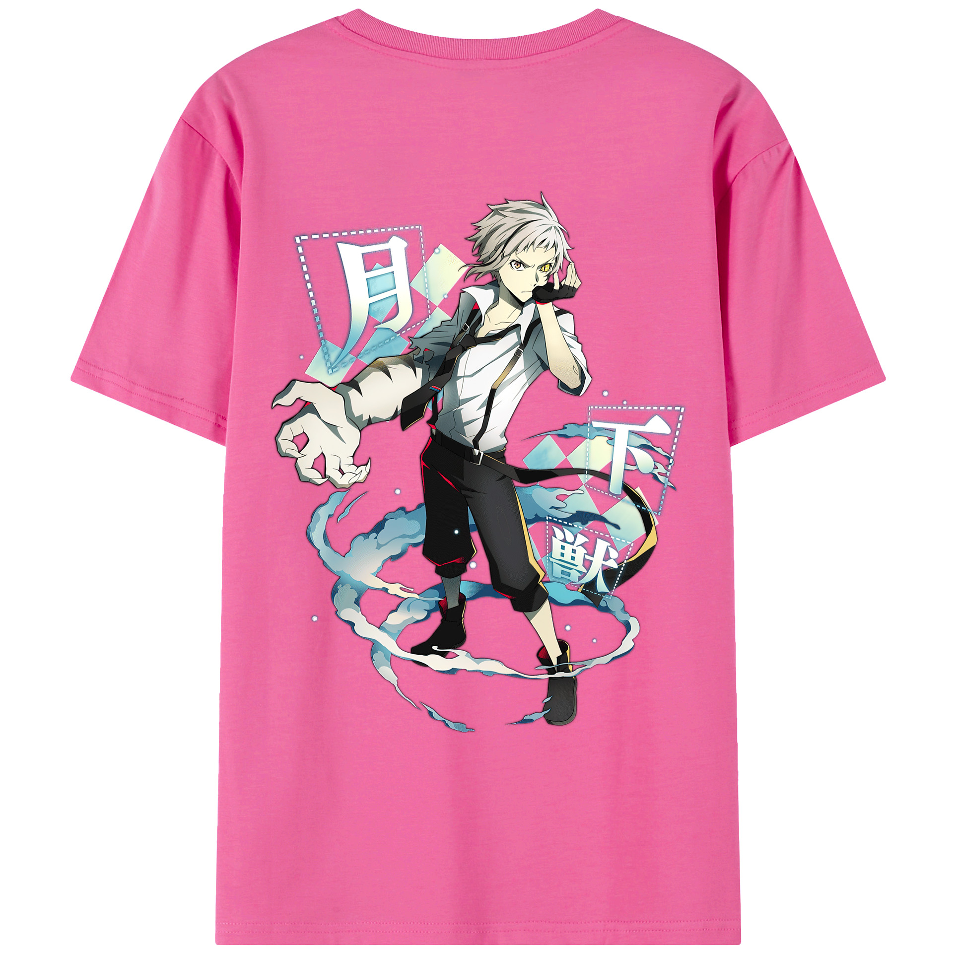 （画像用） 文豪ストレイドッグス Bungo Stray Dogs レディース半袖Tシャツ(バックプリント)